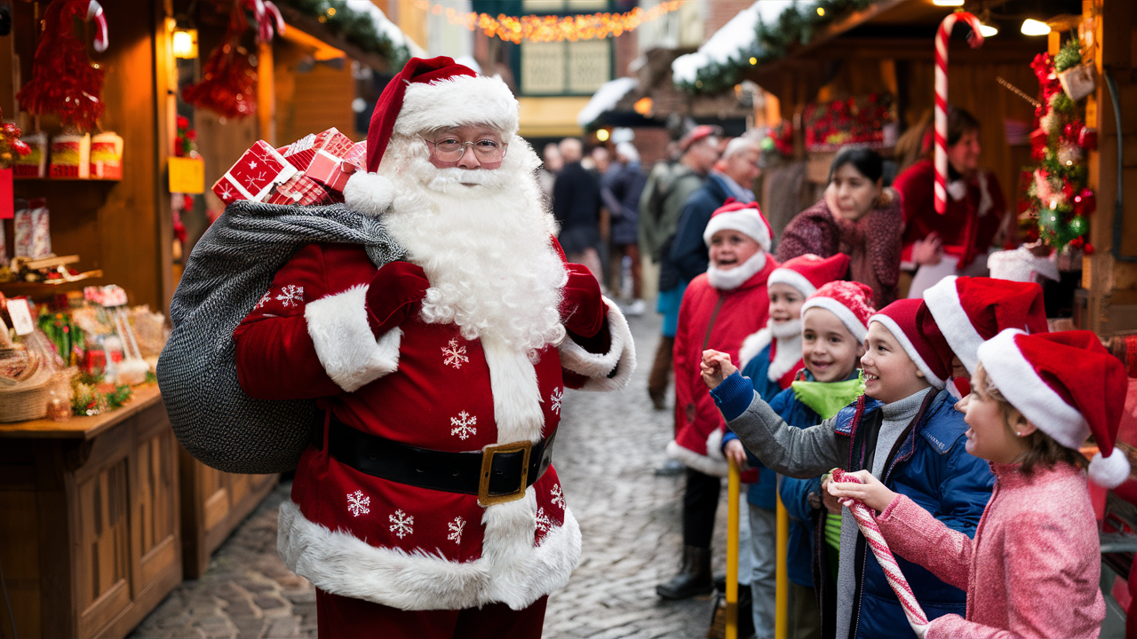 Marketplace Santa