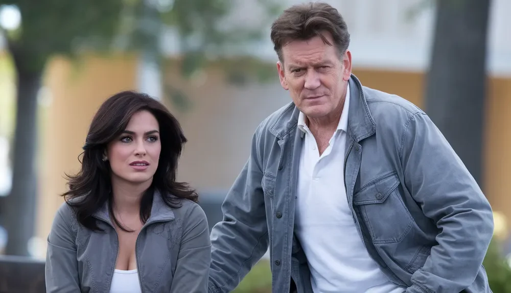 Paula Profit and Charlie Sheen