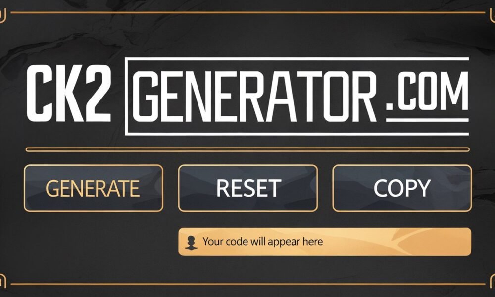 CK2 Generator.com