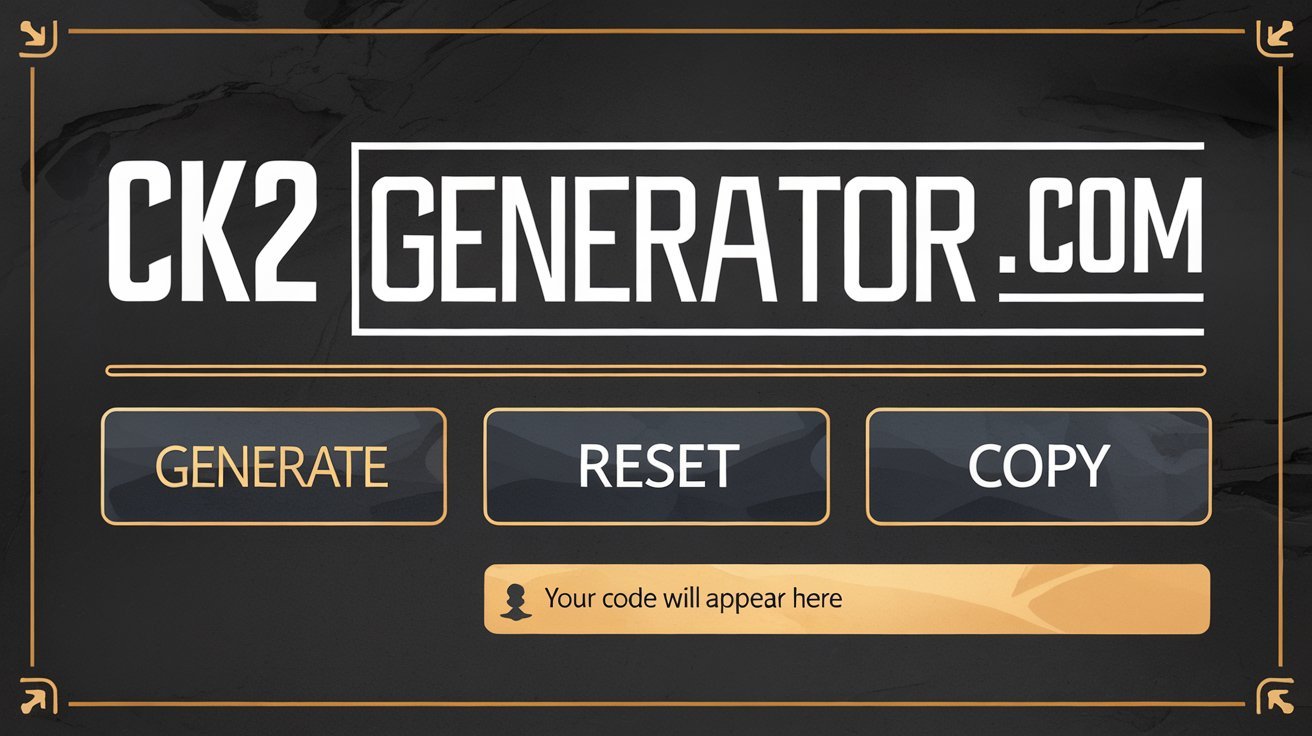 CK2 Generator.com