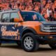 Bronco with a graphics package